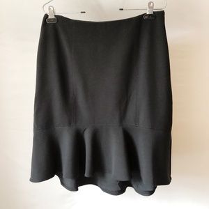 White House | Black Market Black Ruffle Skirt 10